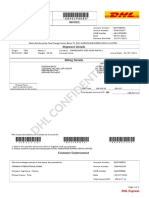 DHL C Onfidential: Shipment Details