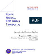 Laporan Akhir KM Teratai Prima