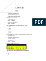 Soal PG Dan Essay