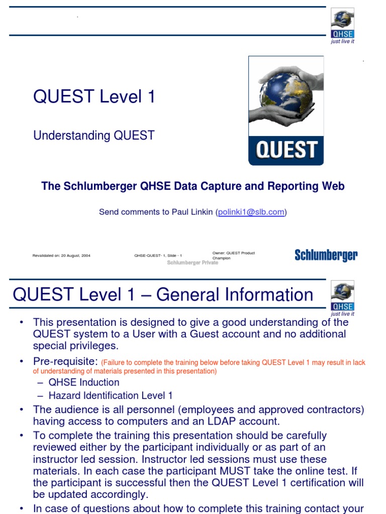 Quest Slb ACR SLB 2000 | Nordicsafety