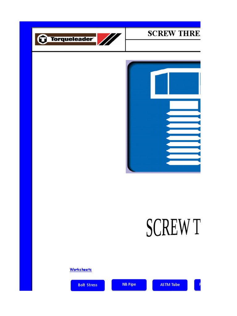 Screw Threads #2 | PDF | Screw | Nut (Hardware)