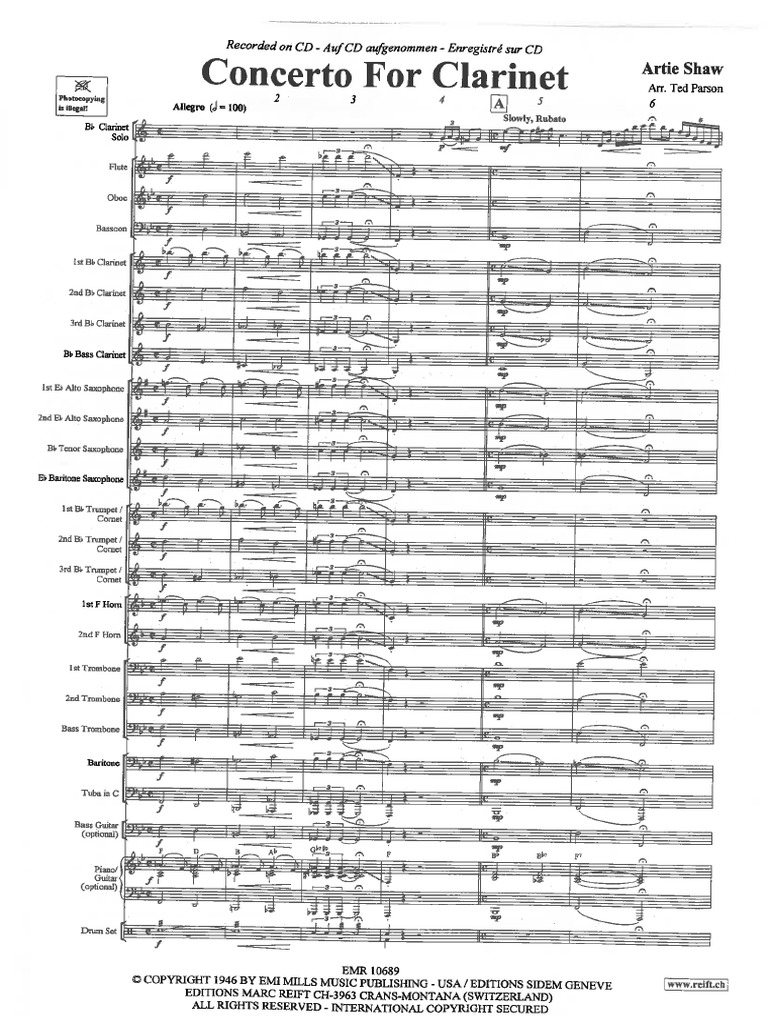 Concerto by ArtieShaw PDF