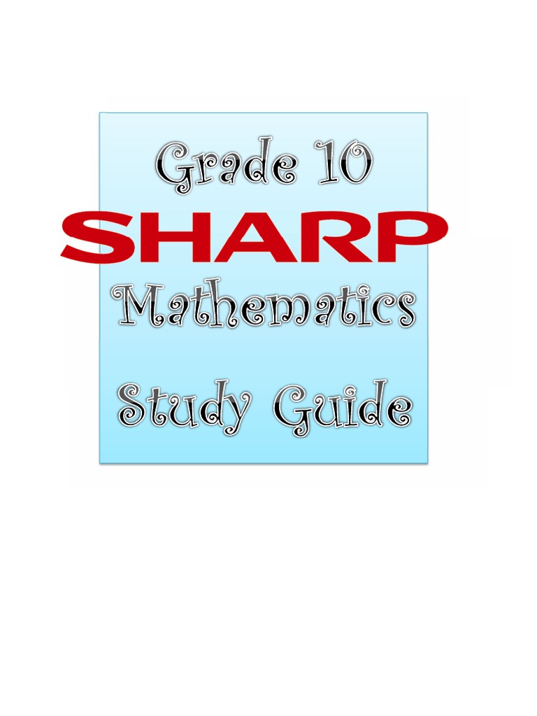 Grade 10 Mathematics Questions and Answers | PDF | Numbers | Equations