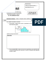 Avaliação Nivelamento Ef05ma24 - 7º Ano