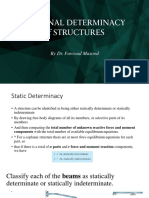 Internal Determinacy of Structures: by Dr. Fawwad Masood