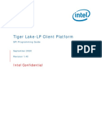 Tigerlake-LP Client SPI Programming Guide - B - Step