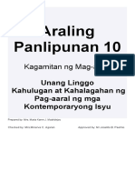 Araling Panlipunan 10 Week 1