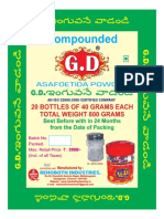 GD Asafoetida