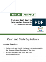 Cash and Cash Equivalents