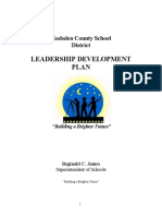 Leadership Development Plan - Gadsden County