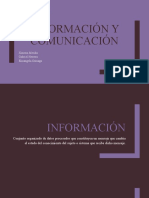 Información y Comunicación