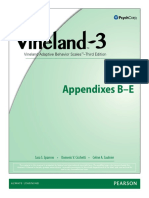 Vineland 3 Manual Appendices b e