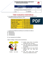 Taller Biomatematicas