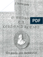 O Brasil e a Cerâmica Antiga. BRANCANTE, E.F. 1981