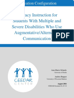 IC Literacy Multiple Severe Disabilities