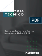 Controle de Acesso - Cadastro de Senha FR 10