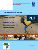 Undp CD Profil Province Katanga