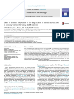 Efecto de La Adaptación de La Biomasa A La Degradación de Tensioactivos Aniónicos en Aguas Residuales de Lavandería Utilizando Reactores EGSB.