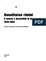 Banalitatea Raului. O Istorie A Securitatii in Documente 1949-89 - M. Oprea (2002)