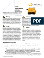 Delta-Q QuiQ BatteryCharger Product Manual Tennant