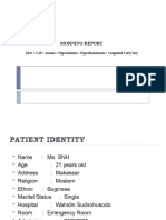MR SLE+CAP + Anemia + Hiperkalemia + Hipoalbuminemia + Hiperurisemia Asimptomatik