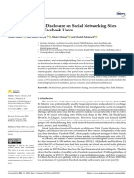 Antecedents of Self-Disclosure On Social Networking Sites (SNSS) : A Study of Facebook Users