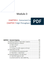 Module-3 Chapter 6-7: Concurrent and High-Throughput Computing