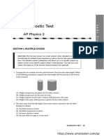 AP Physics 2 Practice Test