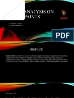 Ratio Analysis On Asian Paints