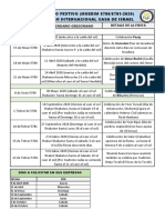 CALENDARIO FESTIVO (MOEDIM 5780/5781-2020) Emc Shalom Internacional Casa de Israel