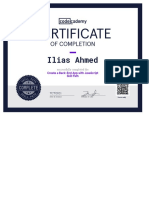 Profile - Ilias Ahmed - Codecademybacnendjs