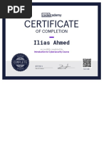 Profile - Ilias Ahmed _ Codecademycybersecurity