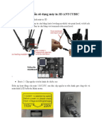 Hướng dẫn sử dụng máy in 3D ANYCUBIC