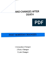 Changes After Death