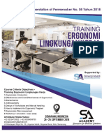 ST-022 Ergonomi Training