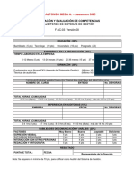 Matrices Calificación Evaluaciones Auditores