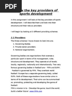 Download Sports development - providers by Ben Jenkins SN51991072 doc pdf