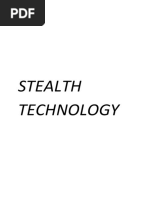 Download STEALTH TECHNOLOGY by Purva Agarwal SN51991280 doc pdf