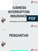 Ismet Uprani - Business Interruption Apai