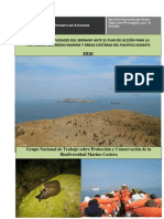 Informe de actividades del SERNANP ante el Plan de Acción para la Protección del Medio Marino y Àreas Costeras del Pacifico Sudeste 2010