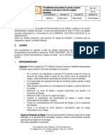 Procedimiento pruebas correas transportadoras equipos asociados