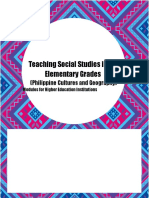 TEACHING SOCIAL STUDIES IN THE ELEMENTARY GRADES Culture
