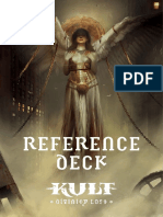 KULT Divinity Lost - Reference Deck
