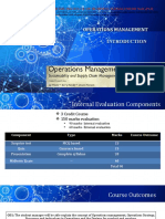 Chapter 1 - Introduction To Operations Management - 2021