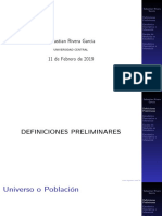 Conceptos B Sicos de Probabilidad y Estad Stica