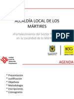 PRESENTACION ALCALDÍA LOCAL DE LOS MÁRTIRES