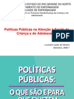 Políticas Públicas para Crianças e Adolescentes