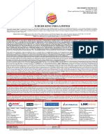 Burger King India Limited RHP