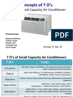 Concepts of 7 O S Air Conditioners