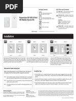 Quick Install Guide: Installation